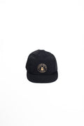 Emblem Nylon Black Panel Cap