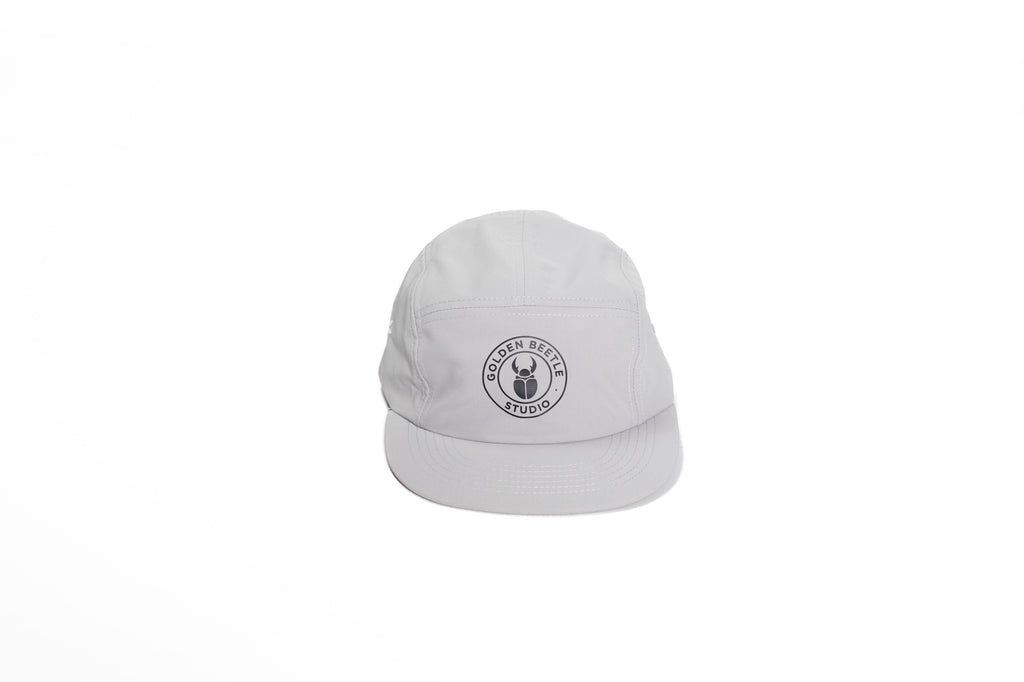 Emblem Nylon Silver Panel Cap