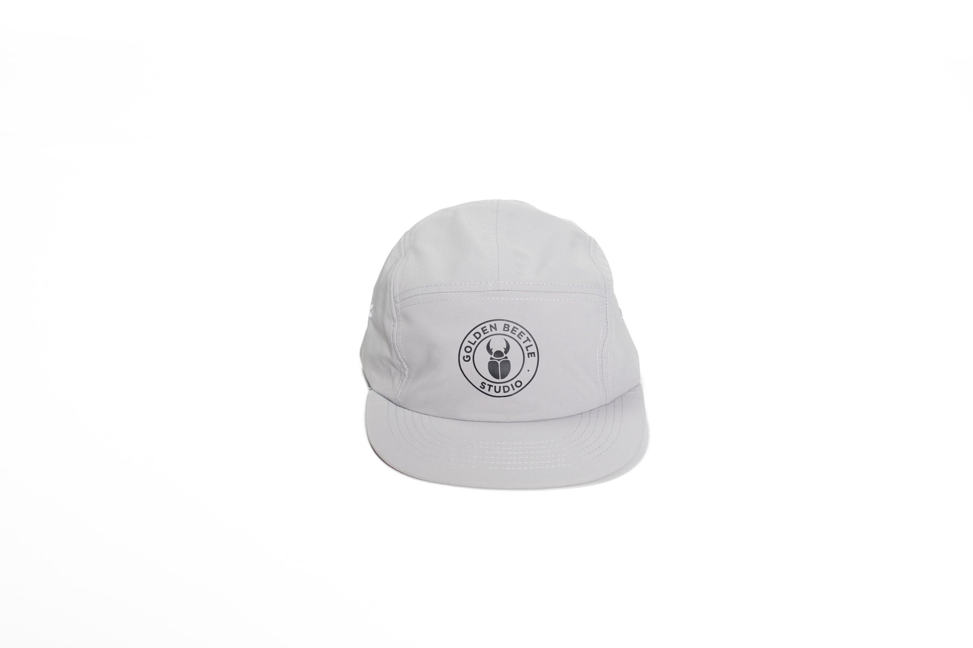Emblem Nylon Silver Panel Cap