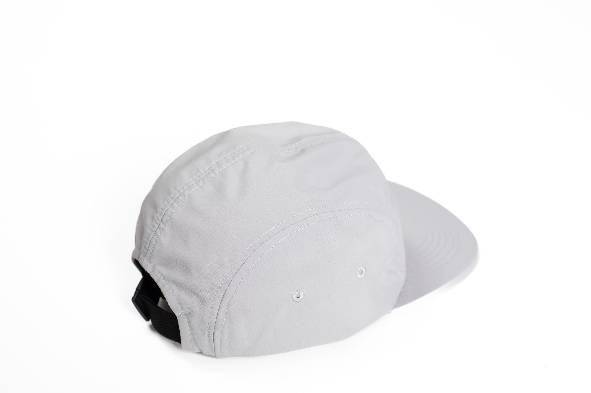 Emblem Nylon Silver Panel Cap