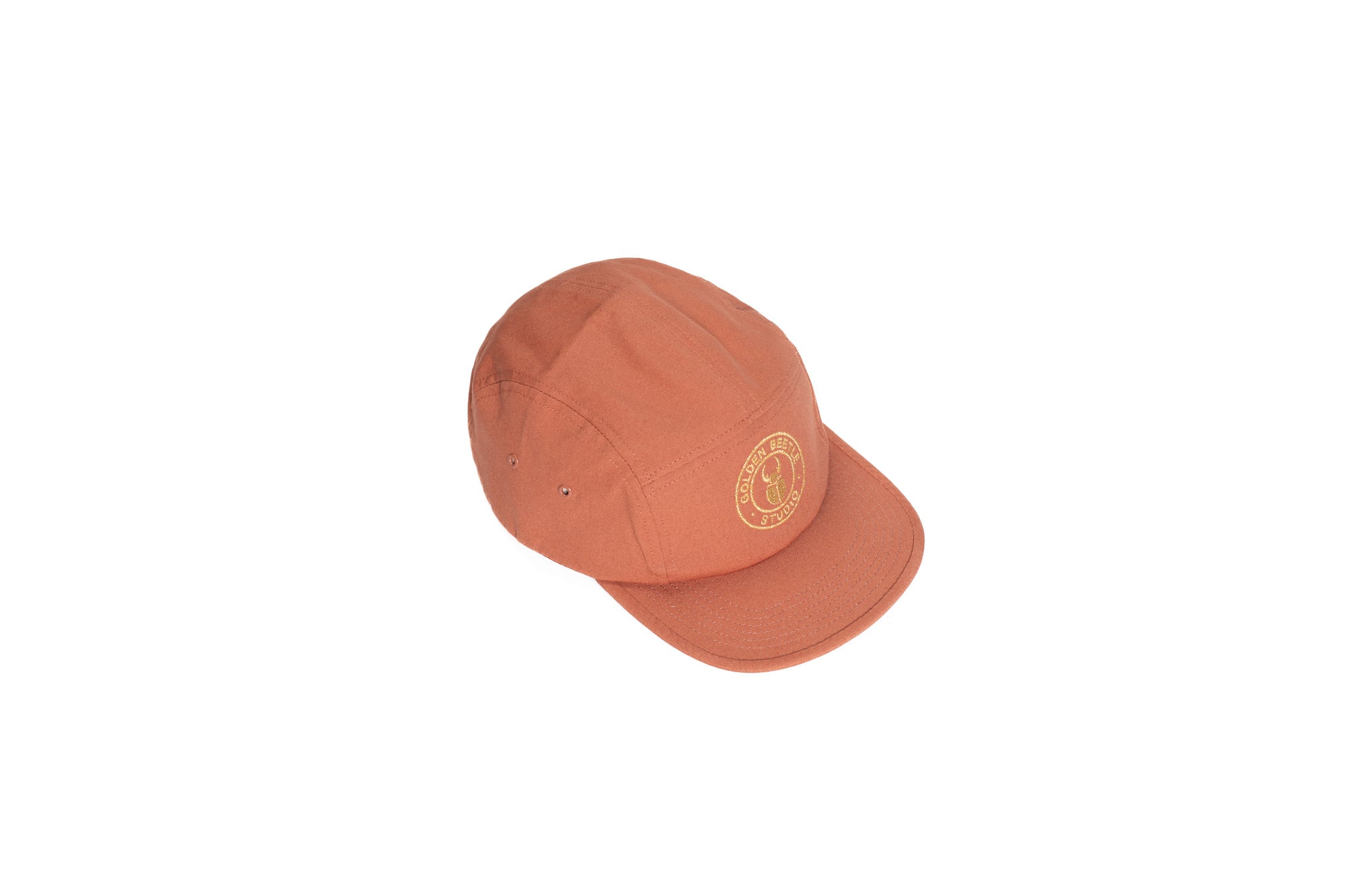 Emblem Salmon Panel Cap