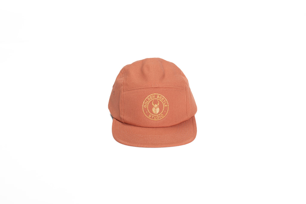 Emblem Salmon Panel Cap