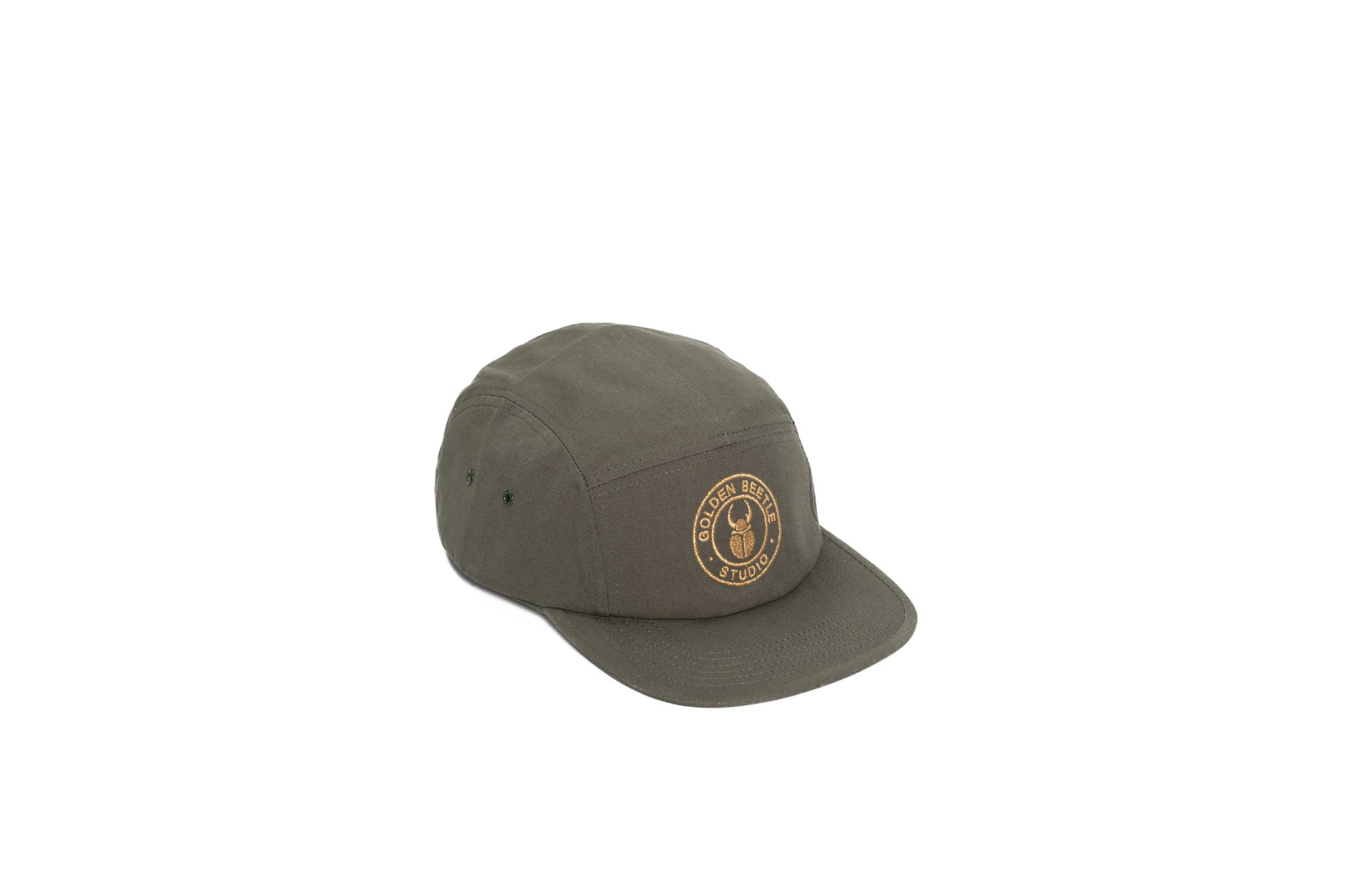 Emblem Olive Green Panel Cap