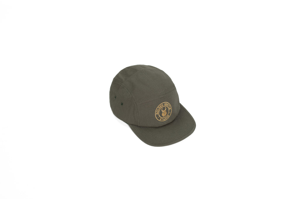 Emblem Olive Green Panel Cap