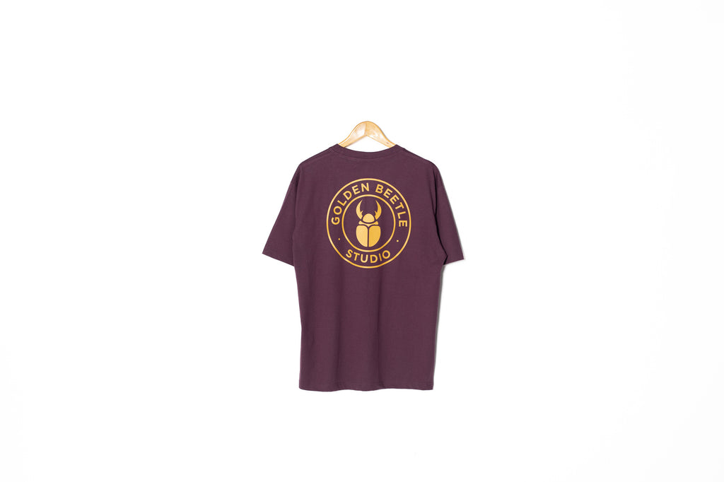 Emblem Purple T-shirt Oversize
