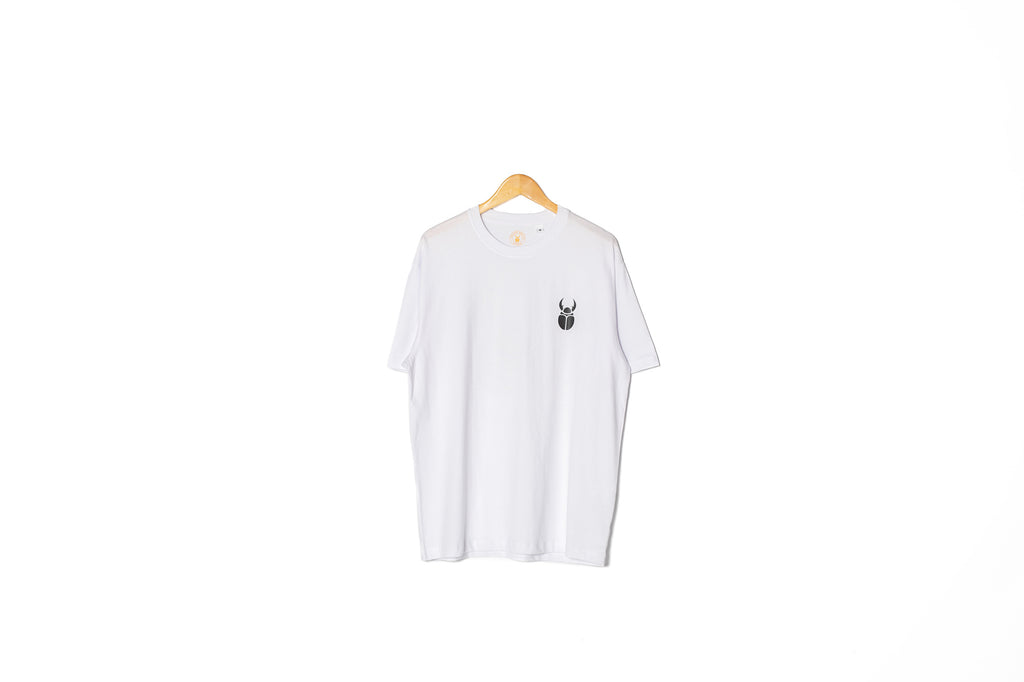 Emblem White T-shirt Oversize