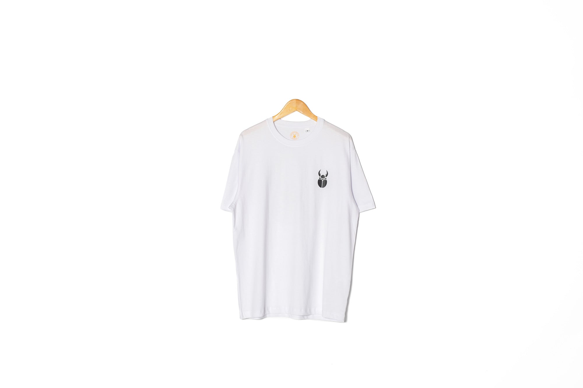 Emblem White T-shirt Oversize