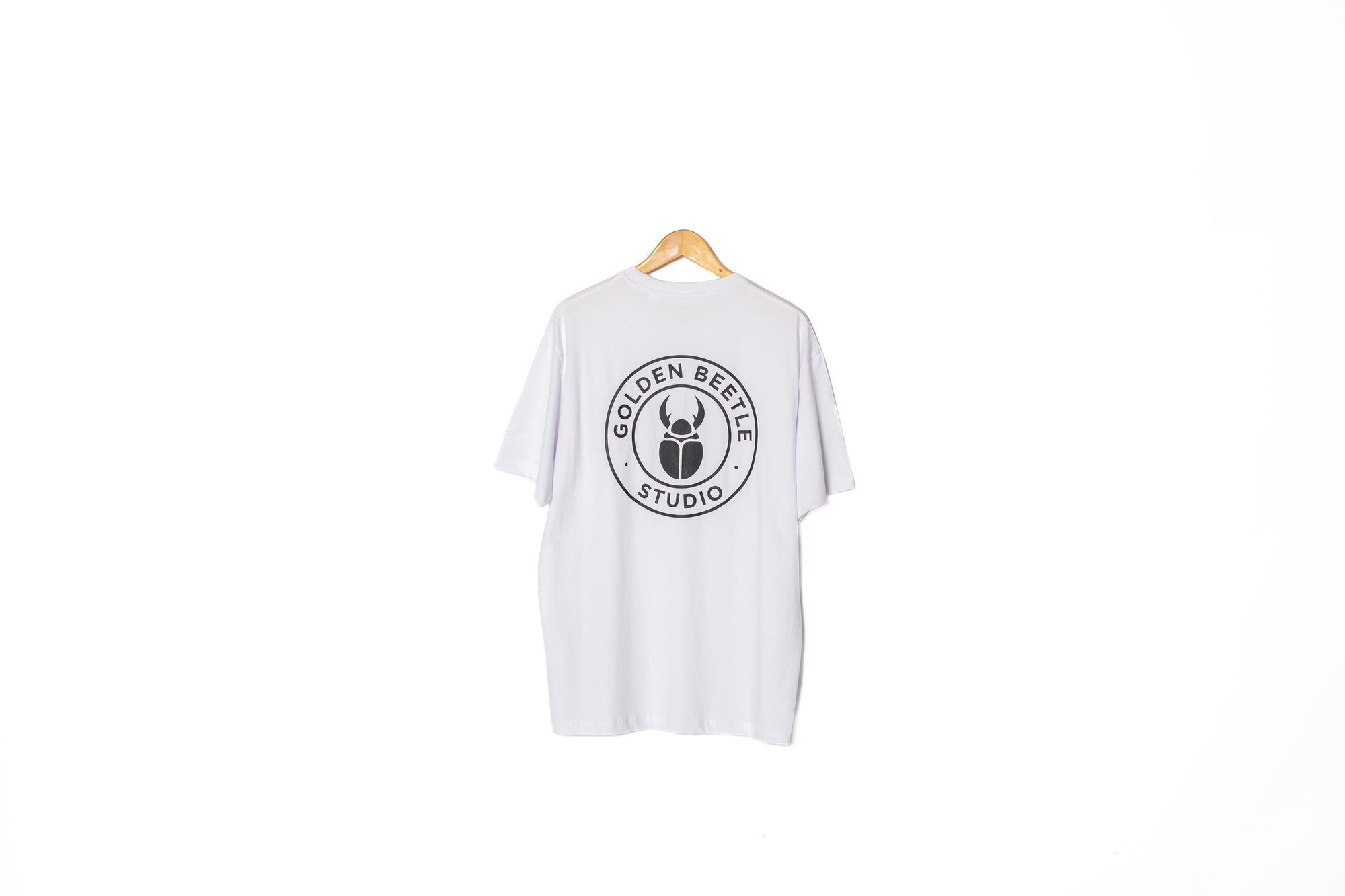 Emblem White T-shirt Oversize