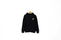 Emblem Black Hoodie Oversize