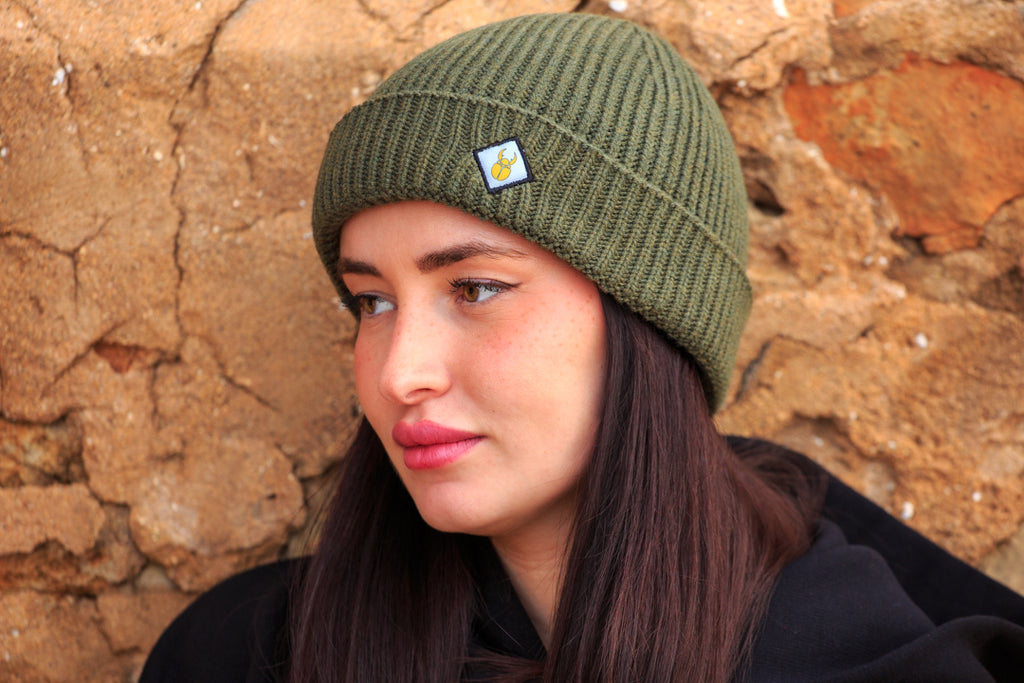 Rhombus Olive Green Hat