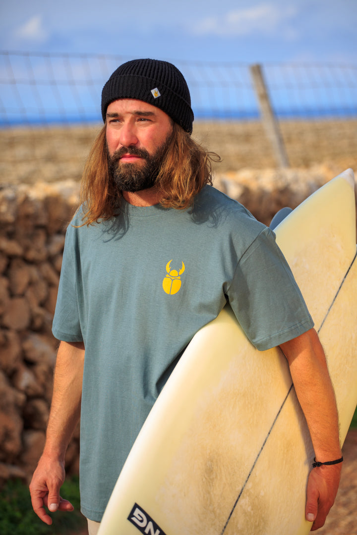 Emblem Sage Green T-shirt Oversize