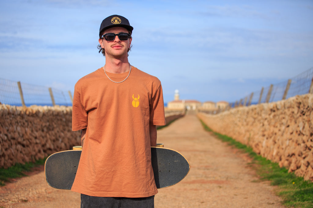 Emblem Nylon Black Panel Cap